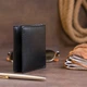 Компактний гаманець жіночий ST Leather 19256 Чорний - зображення 8