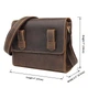 Мужская кожаная сумка Vintage 22,5х17х6 см 000156019 - изображение 6