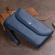 Великий жіночий клатч із натуральної шкіри ST Leather темно-синій для карт (bg193fash17) - зображення 11