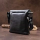 Мужская кожаная сумка GRANDE PELLE 21х23х4,5 см 000154248 - изображение 8