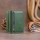 Женский кожаный кошелек-визитница ST Leather 10х6,5х1 см 000155837 - изображение 9