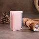 Кожаный кошелек-визитница женский ST Leather 10х6,5х1 см (acs0015956) Розовый - изображение 6