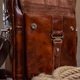 Сумка Cтильная мужская Vintage 14829 Коричневая - изображение 10