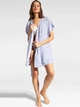 Халат женский Conte Elegant CE LUX LOUNGEWEAR LHW 999 L (170-92-98) Grey-Lilac (4810226459553) - изображение 1