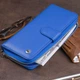Вертикальний місткий гаманець зі шкіри унісекс ST Leather 19305 Синій (142766) - зображення 8
