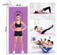 Коврик для йоги и фитнеса PowerPlay 4010 PVC Yoga Mat Лавандовый (173x61x0.6) - изображение 7