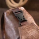 Мужская сумка слинг из кожзаменителя Vintage 20572 - изображение 6