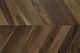 Паркетна дошка Шеврон 45/60 Brandwood Американський Горіх Натур Брашированний 14X90X600 мм - зображення 4