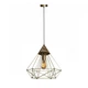 Світильник підвісний лофт 100lamp Crystal E27 бронза (NL 0541 BN) - зображення 1
