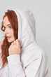 Худи Lee Essential Hoodie Relaxed Fit (L53WTXSU) Розовый M-00 - изображение 5