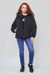 Куртка стеганная Lee Short Puffer Relaxed Fit (L56HXW01) Черный S-00 - изображение 1
