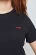 Футболка Wrangler Sign Off Tee Slim Fit (W7Q0EV100) Черный S-00 - изображение 4