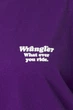 Футболка Wrangler Girlfriend Tee Loose Fit (W7R9GHP04) Фиолетовый XS-00 - изображение 4