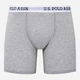 Трусы-шорты мужские U.S. Polo Assn 80453 L Серые меланж (8680557323566) - изображение 1