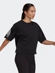 Футболка Adidas W Fi 3S Tee HE0308 S Black (4065417048966) - изображение 3