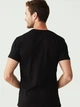 Набор футболок длинных мужских U.S. Polo Assn 80197 S 2 шт Black (8680557177626) - изображение 3