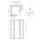 Душевая кабина Qtap Pisces BLA109-11SC5 90-105x90-105 см, стекло Clear 5 мм без поддона - изображение 2