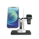 Зарядка беспроводная Qi 3 в 1 JYD WC112 |15W Max| Док-станция для iPhone + iWatch + Airpods + стилус (WC112) - изображение 1