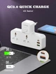 Сетевой фильтр разветвитель с ночником LDNIO SC2311 |2500W, 2Sockets, 2USB/1Type-C, QC/PD, 3A/20W| - изображение 8