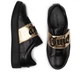 Кеды женские Juicy Couture кожаные черные, размер 38 (JC000002-02) - изображение 4