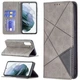 Чохол-книжка з кишеньками UniCase Geometric Pattern для Samsung Galaxy S21 FE (G990) - Grey - зображення 1