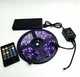 Музична світлодіодна USB стрічка RGB Music 5050 Чорний пульт - зображення 1