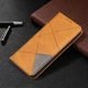 Чехол-книжка с кармашками UniCase Geometric Pattern для Samsung Galaxy S21 FE (G990) - Brown - изображение 5