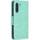 Чехол-книжка с рисунком UniCase Butterfly Pattern для Samsung Galaxy S21 FE (G990) - Green - изображение 4
