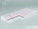 Односпальный беспружинный матрас Луна Ultra 70x190 детский - изображение 3