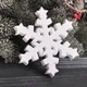 Снежинка из пенопласта Woodland craft 2238 размером 15 см - изображение 3