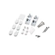 Штора на ванну Qtap Gemini WHI401314RP6 стекло Pear 6 мм, 130x140 см - изображение 8