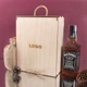 Подарункова коробка для віскі Jack Daniels 0,5 L іменна AL109 DONITO світло-коричнева - зображення 1