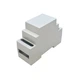Корпус DR-35 ST2-0 на DIN-рейку 90Х35Х63 сірий (000038) - зображення 3
