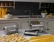 Набір для виготовлення пасти, локшина, тесторозкатка, равіольниця Marcato Pasta Set - зображення 2