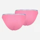 Набор трусиков-бикини Puma Women Bikini 2P 90785110 XS 2 шт Pink/Icing (8720245260343) - изображение 2