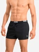 Шорты пляжные мужские Puma Swim Men Logo Short Length Swim Shorts 90765903 XL Черные (8718824814650) - изображение 3