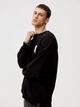 Світшот Pull & Bear 9596/538/800 S Чорний (09596538800027) - зображення 2