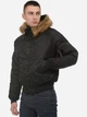 Куртка зимова коротка чоловіча Alpha Industries N-2B Parka XL Black - зображення 1
