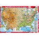Карта США 158х108 (картон) - изображение 1