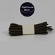Шнурки у смужку для взуття Fastlaces TW-3 Light Brown Black 120 см - зображення 1