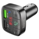FM-трансмиттер MP3 с двумя USB и поддержкой QC — Hoco E59 Black (773999) - изображение 3