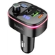 FM-трансмітер модулятор HOCO E62 Fast PD20W+QC3.0 Чорний - изображение 1