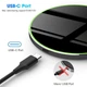 Швидка бездротова зарядка 20W для телефону Apple iPHONE, SAMSUNG, Huawei, Xiaomi та ін. FDGAO B424 чорна (FО-47188) - зображення 5