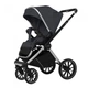 Универсальная коляска 3 в 1 Carrello Optima CRL-6504 Platinum Grey Текстиль лен Сумка для мамы - изображение 3