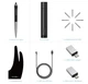 Графический ультратонкий планшет XP Pen Deco Pro Small для рисования - изображение 8