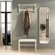 Настенное зеркало Fenster Монако Белое 156x46x4 - изображение 5