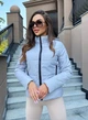 Куртка жіноча демісезонна коротка КML 1020 XL (50-52) Світло-сірий (K - 1020/6 C) - зображення 1