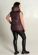 Жіночий теплий жилет MODA 0007 6XL (60) Бордовий ( 0007/1 H ) - зображення 4
