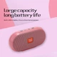 Колонка-Bluetooth портативна TG179 Pink - зображення 4