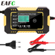 Зарядное устройство для автомобильного аккумулятора EAFC 12V (24V) мощностью 8 Ah (4Ah) Восстанавливает свинцово-кислотные и гелевые АКБ 6-150Ah - изображение 1